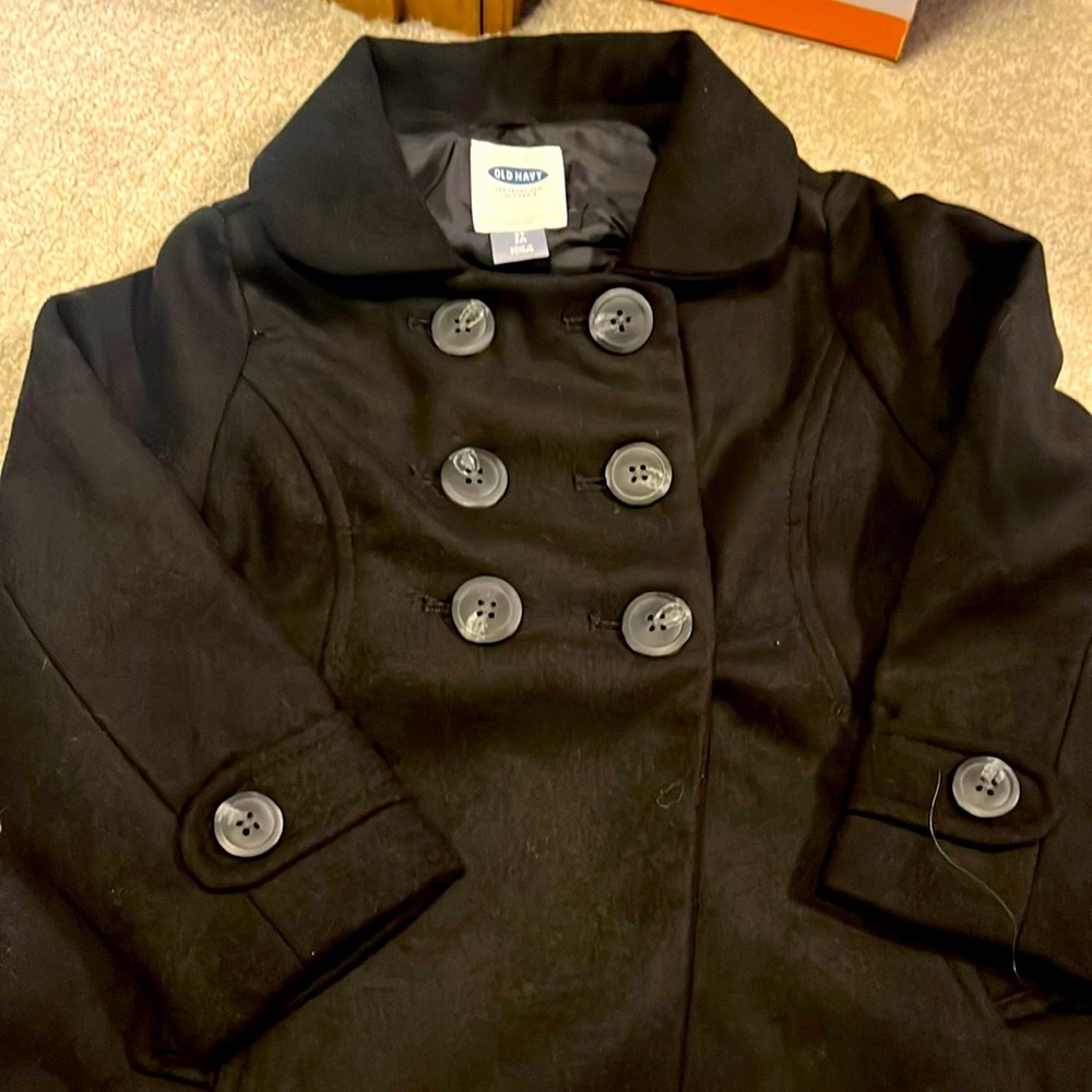 Toddler pea coat